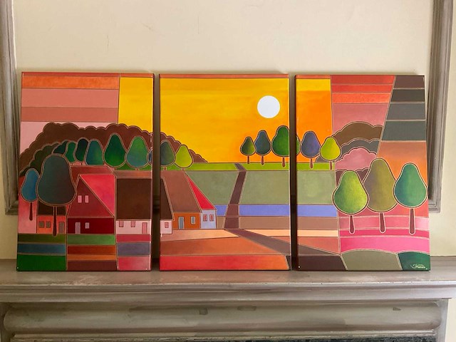 3-delig schilderij - afbeelding 1 van  5