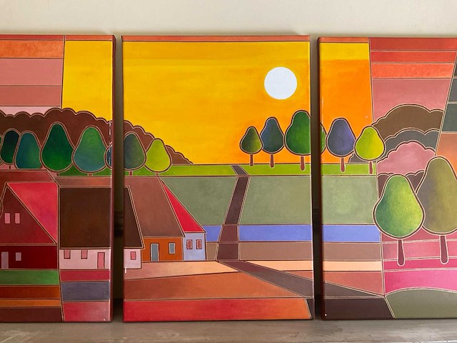 3-delig schilderij - afbeelding 3 van  5