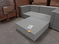 3-delig wicker hoeksalon manutti - afbeelding 2 van  3