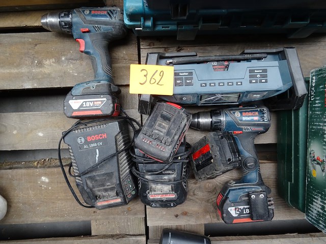 3-delige accu set bosh - afbeelding 1 van  5