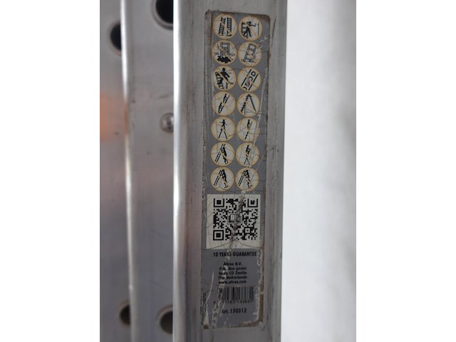 3-delige alu ladder altrex - afbeelding 4 van  6