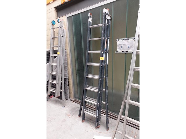 3-delige alu ladder altus - afbeelding 3 van  5
