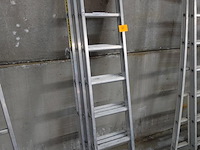 3-delige alu ladder perfecty - afbeelding 2 van  4