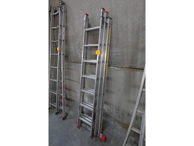 3-delige alu ladder perfecty - afbeelding 3 van  4