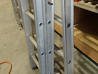 3-delige alu ladder - afbeelding 2 van  2