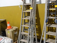 3-delige alu ladder - afbeelding 1 van  2