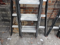 3-delige alu ladder - afbeelding 2 van  3