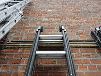 3-delige alu ladder - afbeelding 3 van  3