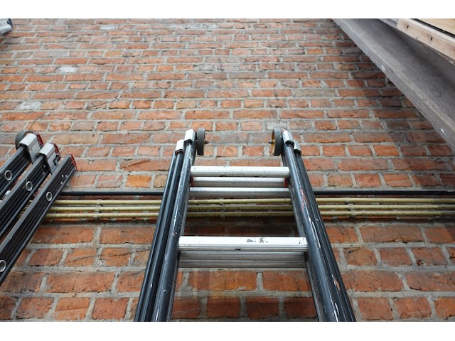 3-delige alu ladder - afbeelding 3 van  3