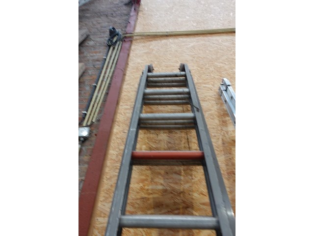 3-delige alu ladder - afbeelding 3 van  4