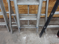 3-delige alu ladder - afbeelding 2 van  3