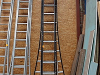 3-delige alu ladder - afbeelding 1 van  3