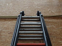 3-delige alu ladder - afbeelding 3 van  3