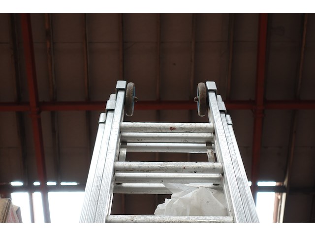 3-delige alu ladder - afbeelding 3 van  3