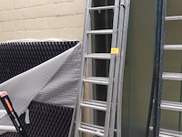 3-delige alu ladder - afbeelding 2 van  3