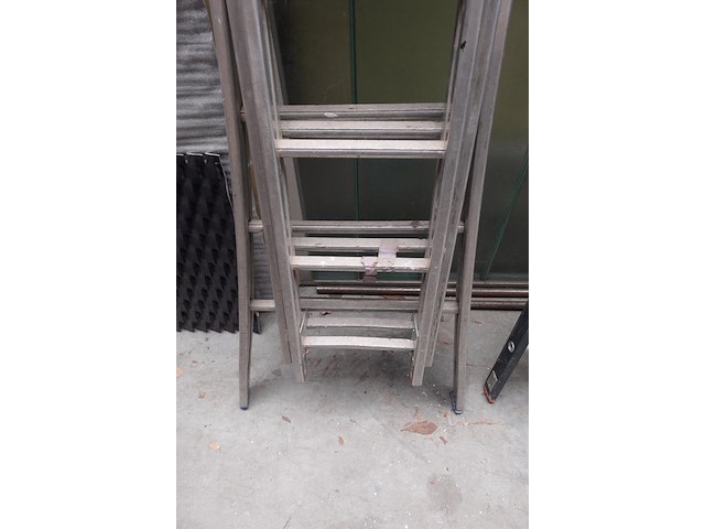 3-delige alu ladder - afbeelding 3 van  3