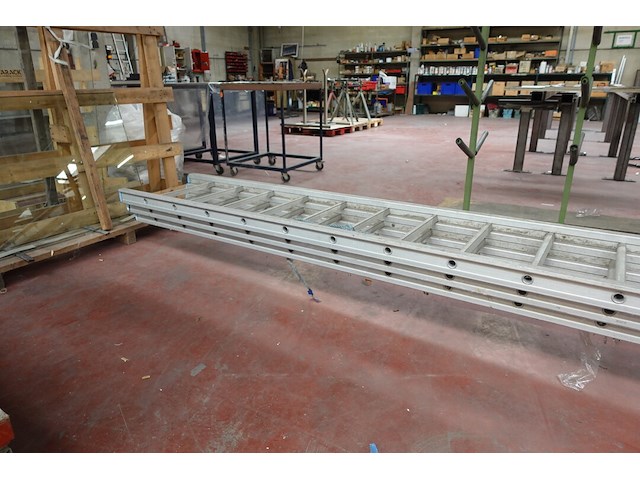 3-delige alu ladder - afbeelding 3 van  7