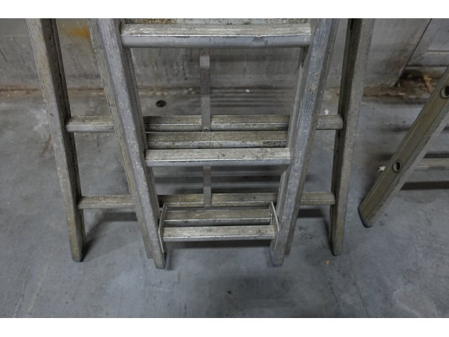 3-delige alu ladder - afbeelding 3 van  3