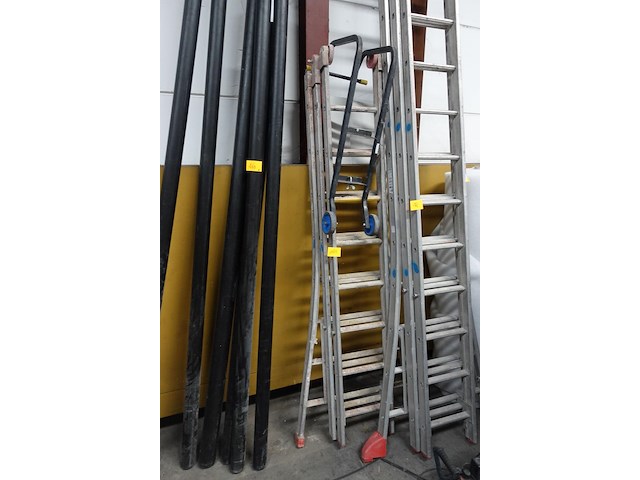 3-delige alu ladder - afbeelding 1 van  2