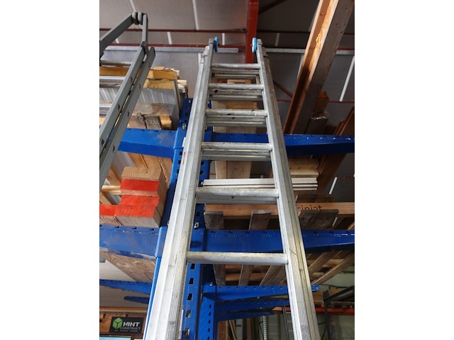 3-delige alu ladder - afbeelding 2 van  3