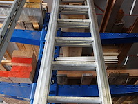 3-delige alu ladder - afbeelding 2 van  3