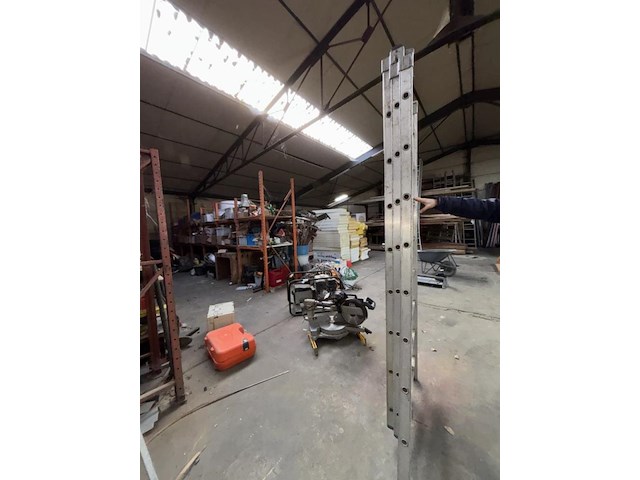 3 delige alu ladder - afbeelding 2 van  2