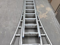 3 delige alu ladder - afbeelding 1 van  2