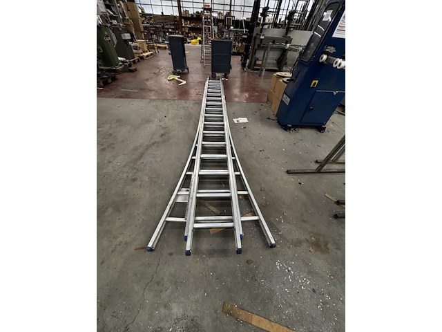 3-delige alu schuifladder - afbeelding 1 van  2