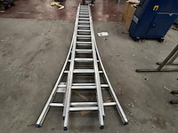 3-delige alu schuifladder - afbeelding 1 van  2