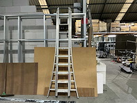 3 delige alu schuifladder - afbeelding 1 van  3