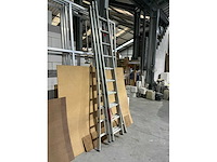 3 delige alu schuifladder - afbeelding 3 van  3