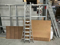 3 delige alu schuifladder - afbeelding 3 van  3