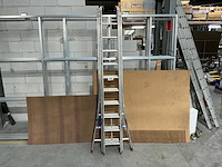 3 delige alu schuifladder - afbeelding 1 van  3