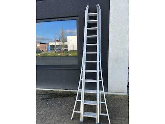 3-delige aluminium ladder - ladder - ladder and stair - afbeelding 1 van  1
