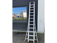 3-delige aluminium ladder - ladder - ladder and stair - afbeelding 1 van  1