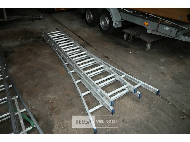 3-delige aluminium ladder - afbeelding 1 van  6