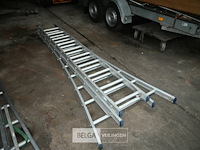 3-delige aluminium ladder - afbeelding 1 van  6