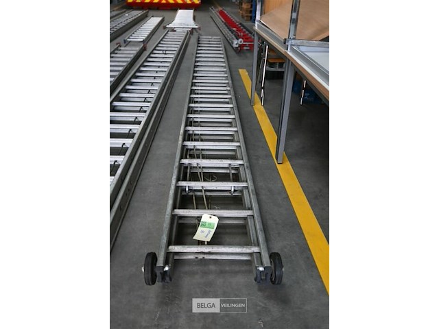 3-delige aluminium ladder - afbeelding 1 van  3