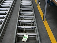 3-delige aluminium ladder - afbeelding 1 van  3