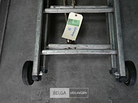 3-delige aluminium ladder - afbeelding 2 van  3