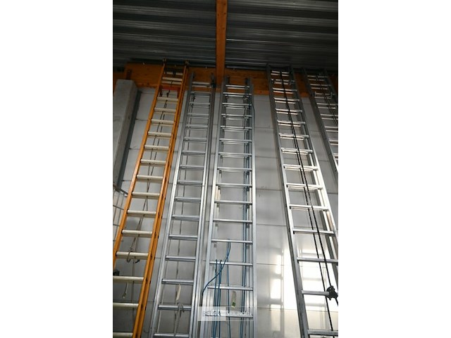 3-delige aluminium ladder - afbeelding 1 van  4