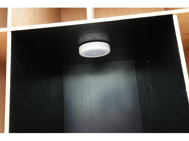 3-delige boekenkast eikdecor met verlichting - afbeelding 4 van  8