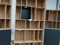 3-delige boekenkast eikdecor met verlichting - afbeelding 8 van  8