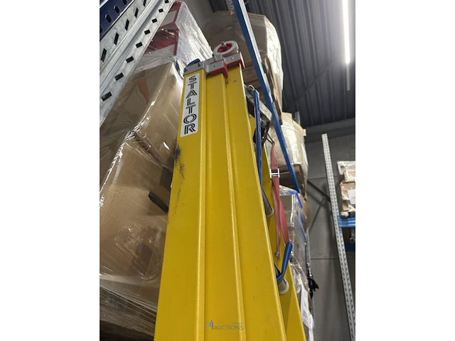 3-delige glasvezel ladder staltor - afbeelding 2 van  4