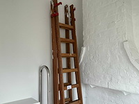 3-delige houten schuifladder - afbeelding 1 van  3