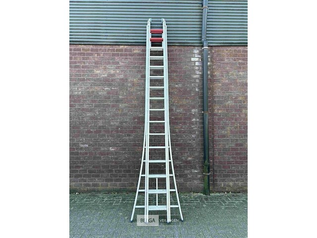 3-delige ladder aluminium - afbeelding 1 van  3