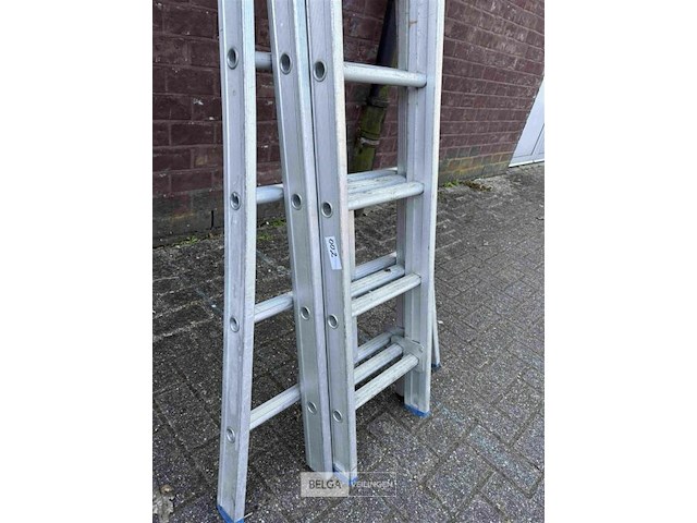 3-delige ladder aluminium - afbeelding 2 van  3