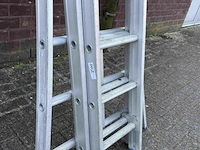 3-delige ladder aluminium - afbeelding 2 van  3