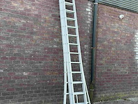 3-delige ladder aluminium - afbeelding 3 van  3
