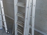 3 delige ladder - afbeelding 3 van  5